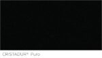 Chiuveta bucatarie Schock Galaxy N-100 Cristadur Puro 600x530 mm, granit, montare pe blat, negru intens - imagine 3