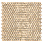 Mozaic Dunin Metallic Allumi Gold Hexagon 14, 30x30 cm, mat
