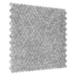 Mozaic Dunin Metallic Allumi Silver Hexagon 14, 30x30 cm, mat - imagine 4