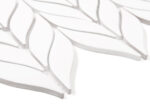 Mozaic Dunin Bottany White, 26,5x22,5 cm, mat - imagine 7