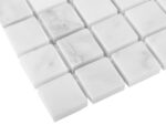 Mozaic Dunin Black&White Eastern White 25, 30,5x30,5 cm, lustruit - imagine 6