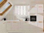 Mozaic Dunin Black&White Eastern White Herringbone 48, 28,5x30,5 cm, lustruit - imagine 7