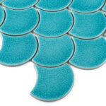 Mozaic Dunin Arabesco Mini Fish Scale Bali 88, 29,6x30 cm, lucios - imagine 4