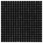 Mozaic Dunin Black&White Pure Black 15, 30,5x30,5 cm, lustruit