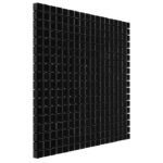 Mozaic Dunin Black&White Pure Black 15, 30,5x30,5 cm, lustruit - imagine 2