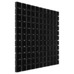 Mozaic Dunin Black&White Pure Black 25, 30,5x30,5 cm, lustruit - imagine 5
