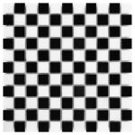 Mozaic Dunin Black&White Pure B&W Mix 25, 30,5x30,5 cm, lustruit