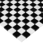 Mozaic Dunin Black&White Pure B&W Mix 25, 30,5x30,5 cm, lustruit - imagine 5