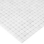Mozaic Dunin Black&White Pure White 15, 30,5x30,5 cm, mat - imagine 6