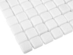 Mozaic Dunin Black&White Pure White 15, 30,5x30,5 cm, mat - imagine 5