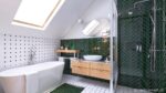 Mozaic Dunin Royal Chevron Vert, 31,8x22,4 cm, lucios - imagine 4