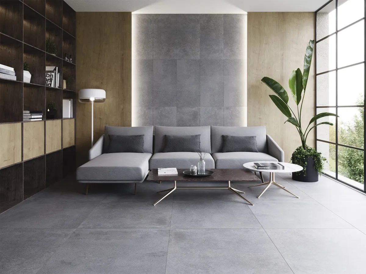 am-solid-graphite-45x90-graphite-90x90-sd-livingrooms Gresie Solid Ibero Porcelanico, porțelanată, finisaj mat/antislip - imagine 1