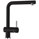Set chiuveta bucatarie Schock Element D-100S 780x500 mm si baterie bucatarie Schock Epos Cristalite Nero cu cap extractibil, negru - imagine 5