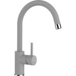 Set chiuveta bucatarie Schock Formhaus D-100S 780x500 mm si baterie bucatarie Schock Plutos Cristalite Croma, gri - imagine 4