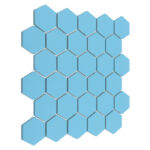 Mozaic Dunin Hexagon Montana 51, 28x27,1 cm, mat - imagine 2