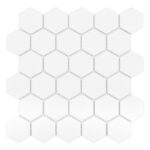 Mozaic Dunin Hexagon White 51 Matt, 28×27,1 cm, mat