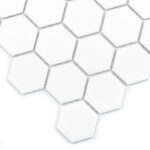 Mozaic Dunin Hexagon White 51 Matt, 28×27,1 cm, mat - imagine 8