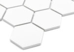 Mozaic Dunin Hexagon White 51 Matt, 28×27,1 cm, mat - imagine 6