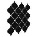 Mozaic Dunin Arabesco Mini Arabesco Black, 27,6x25 cm, lucios - imagine 5