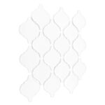 Mozaic Dunin Arabesco Mini Arabesco White, 27,6x25 cm, lucios - imagine 2