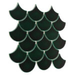Mozaic Dunin Arabesco Mini Fish Scale Bora 88, 29,6x30 cm, lucios - imagine 2