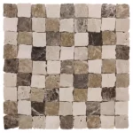 Mozaic Dunin Travertine Bend Mix 32, 30,5x30,5 cm, mat