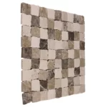 Mozaic Dunin Travertine Bend Mix 32, 30,5x30,5 cm, mat - imagine 3