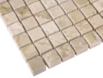 Mozaic Dunin Travertine Cream 15, 30,5x30,5 cm, lustruit - imagine 5