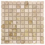 Mozaic Dunin Travertine Cream 25, 30,5x30,5 cm, lustruit
