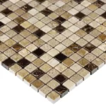 Mozaic Dunin Travertine Cream Mix 15, 30,5x30,5 cm, lustruit - imagine 4
