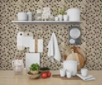 Mozaic Dunin Travertine Cream Mix 15, 30,5x30,5 cm, lustruit - imagine 2
