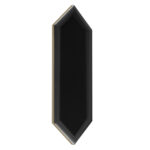 Mozaic Dunin Tritone Black 02, 7,5x22,7 cm, matt - imagine 5