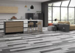 Gresie KTL PE Luxent Loft MT, porțelanată, nerectificată, 15×90 cm