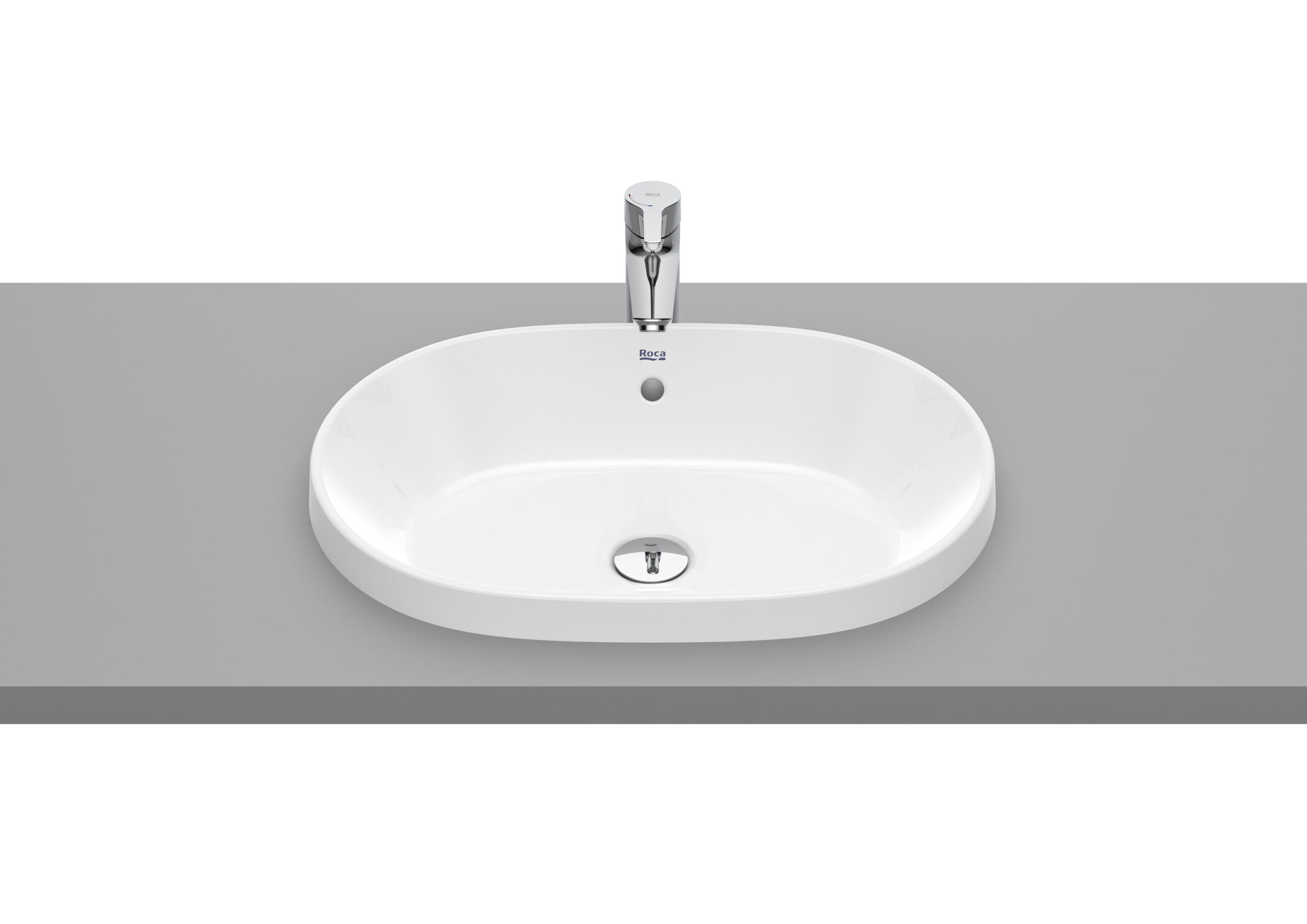 THE_GAP_A3270Y5000_ROCA_004_11856_00_t_Product_Pictures_TF_Mob_prod_xxl_v2 Lavoar incastrat oval Roca The Gap, 55x39x4 cm, alb - imagine 1