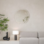 Oglinda decorativa Arbo Ice M by Deknudt, 80x78 cm