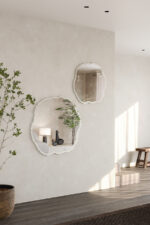 Oglinda decorativa Arbo Ice M by Deknudt, 80x78 cm - imagine 3