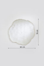 Oglinda decorativa Arbo Ice M by Deknudt, 80x78 cm - imagine 2