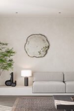 Oglinda decorativa Arbo Dark M by Deknudt, 80x78 cm