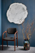 Oglinda decorativa Arbo Dark L by Deknudt, 101x98 cm