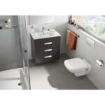 Capac wc Roca Debba cu inchidere normala, alb - imagine 3
