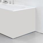 Panou lateral U 80 de partea dreapta pentru cazile Ravak City si City Slim, alb