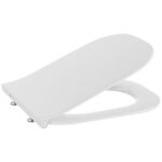 Capac wc cu inchidere soft-close Roca The Gap Slim, alb
