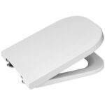 Capac vas wc cu inchidere lenta Roca The Gap Square, alb