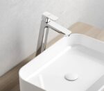 Ventil fix cu finisaj ceramic Ravak pentru lavoar, alb - imagine 2