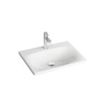 Lavoar ceramic pentru mobilier Ravak Balance, 60x46,5x3 cm, alb