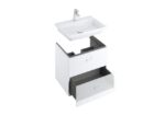Lavoar ceramic pentru mobilier Ravak Comfort, 60x43x3 cm, alb - imagine 3