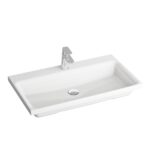 Lavoar ceramic pentru mobilier Ravak Comfort, 80x46x3 cm, alb