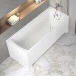 Cada baie dreptunghiulara Ravak Classic II, 140x70 cm, alb