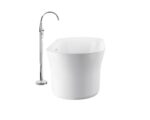 Cada freestanding Ravak Ypsilon, 180x80 cm, alb - imagine 7