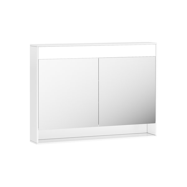zrcadlo-step Dulap cu oglinda si iluminare led Ravak MC Step 1000, alb - imagine 1